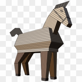Trojan War Horse Clipart, HD Png Download - wooden stake png