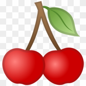 Cherries Icon - Emoji Cerise, HD Png Download - cherry emoji png