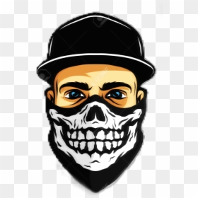 #caveira - Gangster Cartoon, HD Png Download - caveira png