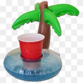 Palm Tree Drink Floats 3 Pack - Mini Palm Tree Drink Holder, HD Png Download - coqueiro png