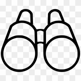 Binoculars - Icon Binoculars, HD Png Download - binoculars icon png