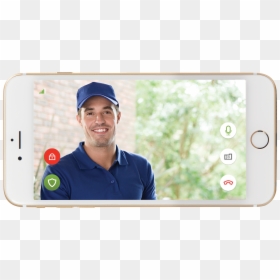 Doorbell, HD Png Download - delivery man png
