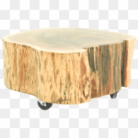 Massief Bijzettafel, HD Png Download - wood slice png