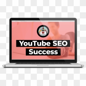 Youtube Seo Success - Netbook, HD Png Download - upload image png