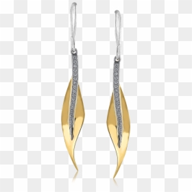 18k White Earring - Earrings, HD Png Download - earing png