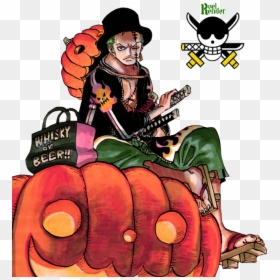 One Piece Halloween Color Spread, HD Png Download - roronoa zoro png