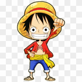 Luffy Chibi Png -yükle Chibi Luffy - Luffy One Piece Chibi, Transparent Png - roronoa zoro png