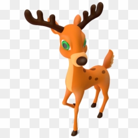 Deer Png Free Pic Clipart - Animal Figure, Transparent Png - deer clipart png
