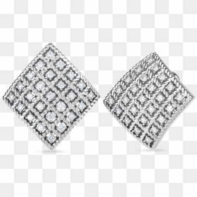 Product 18kt Gold Square Earrings With Diamonds - Earrings, HD Png Download - earing png