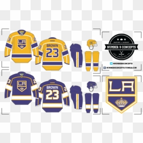 The Gallery For Gt Nhl Hockey Team Logos Nhl Logo Nj - Los Angeles Kings Concept, HD Png Download - nhl png