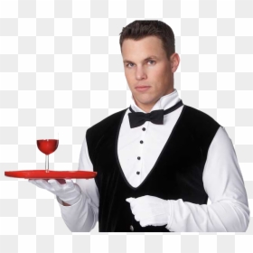 Bartender - Modern Butler Uniform, HD Png Download - bar tender png