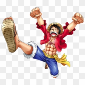 One Piece Luffy Kick, HD Png Download - luffy.png