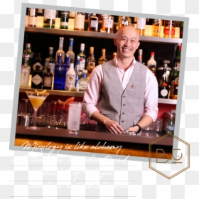 Liqueur, HD Png Download - bar tender png