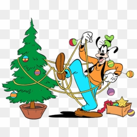 Clip Art Mickey Mouse Clip Art - Disney Christmas Tree Clipart, HD Png Download - disney christmas png