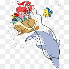 Little Mermaid Christmas Clipart, HD Png Download - disney christmas png