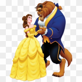 Transparent Disney Christmas Png - Beauty And The Beast Cartoon Dancing, Png Download - disney christmas png
