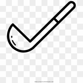 Ladle Coloring Page - Line Art, HD Png Download - ladle png