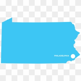 Pennsylvania State Outline Png, Transparent Png - univision png