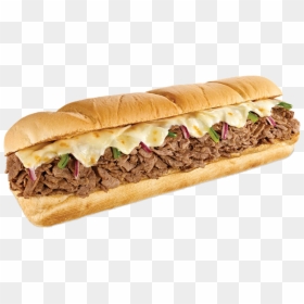 Steak And Cheese Melt Subway, HD Png Download - subway sub png