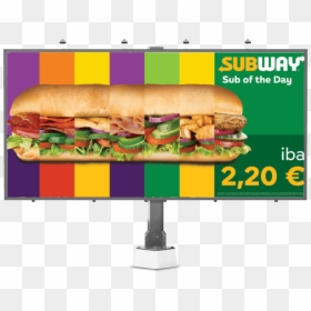 Fast Food, HD Png Download - subway sub png