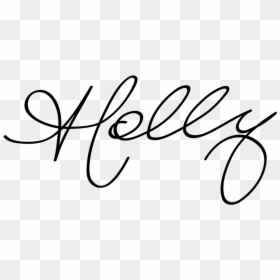 Transparent Holly Branch Png - Calligraphy, Png Download - holly branch png