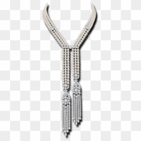 Diamond, Pearl, Necklace, Fancy Combo, Draperie, Platinum - Pendant, HD Png Download - diamond block png
