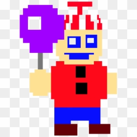 Balloon Boy 8 Bit - Fnaf 8 Bit Balloon Boy, HD Png Download - balloon boy png