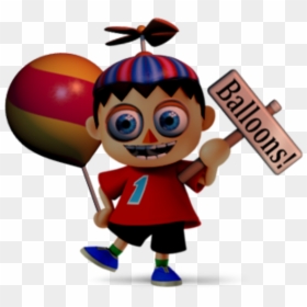 Five Nights At Freddy"s 2 Five Nights At Freddy"s 3 - Animal Crossing Villager Balloon Boy, HD Png Download - balloon boy png