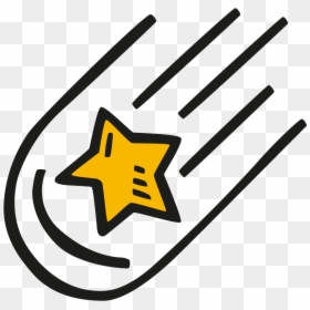 Falling Star Icon, HD Png Download - falling star png
