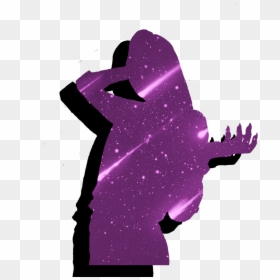 #girl #stars #falling Star #freetoedit - Cartoon, HD Png Download - falling star png