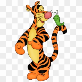 Tiger Clipart Pooh - Tigger Winnie The Pooh Characters, HD Png Download - pooh bear png