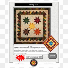 Quilting, HD Png Download - falling star png