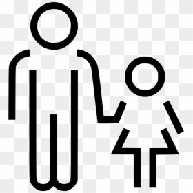 Definition Svg Father Svg Royalty Free Stock - Girl And Father Icon Transparent, HD Png Download - angry dad png