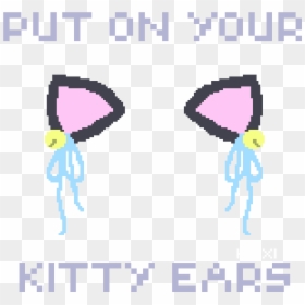 Transparent Kitty Ears Png - Illustration, Png Download - kitty cat png