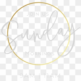 Sunday Service Cicle W - Calligraphy, HD Png Download - cicle png
