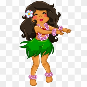 Hula Grass Skirt Dance Stock Photography - Hawaain Girl Clipart, HD Png Download - grass skirt png
