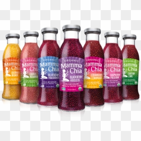 Chia Seed Drink Mamma Chia, HD Png Download - blackberry fruit png