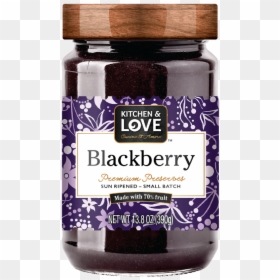 Kitchen & Love Fig Jam, HD Png Download - blackberry fruit png