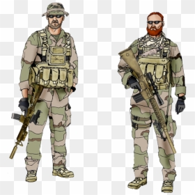 Soldier, HD Png Download - army seal png