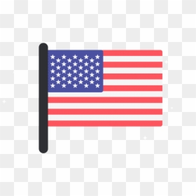 American Flag And Tacos, HD Png Download - usa flag.png