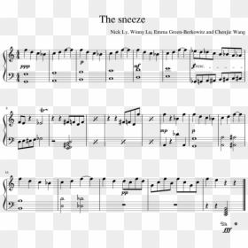 Laura Palmer Theme Piano Sheet, HD Png Download - sneeze png