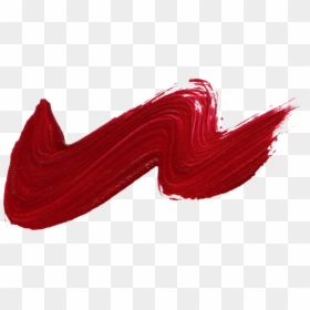 Dark Red Paint Stroke Free Png, Transparent Png - black smear png