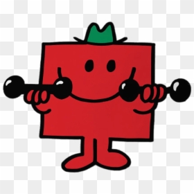 Mr - Strong - Mr Men And Little Miss, HD Png Download - sneeze png
