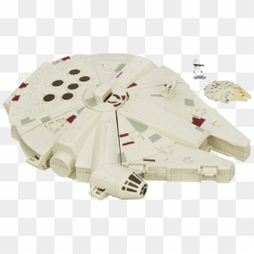 Transparent Millenium Falcon Png - Star Wars Micro Machines Naves, Png Download - the force awakens png