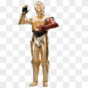Red Arm C 3po Star Wars Ep7 The Force Awakens Characters - C3po Force Awakens, HD Png Download - the force awakens png