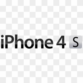 Iphone 4s, HD Png Download - iphone text png