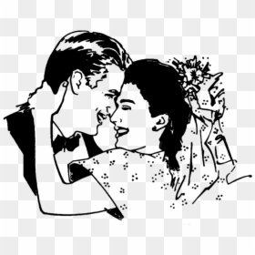 Transparent Wedding Clipart - Christian Wedding Clipart Black And White, HD Png Download - bride clipart png