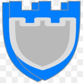 Edited Blue Shield Svg Clip Arts - Emblem, HD Png Download - blue shield png