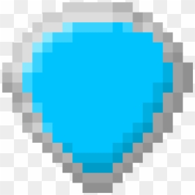 Transparent 8 Bit Heart, HD Png Download - blue shield png