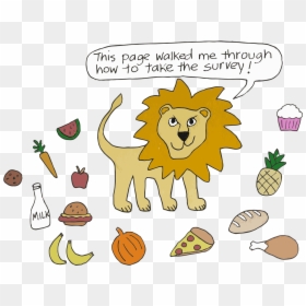 Www - Talktofoodlion - Com Survey - Cartoon, HD Png Download - food lion logo png